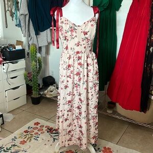 Valentine’s Day floral dress 2/3x